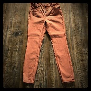 Dynamite sz 29 button fly high waist skinny jeans